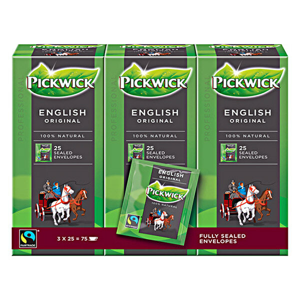 Pickwick Professional Engels Fairtrade 2gr Doos 75